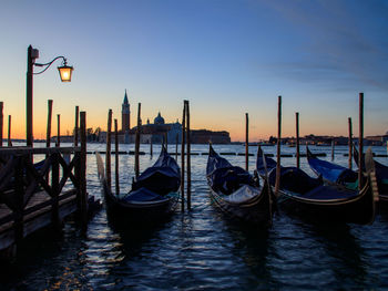 Boats in river