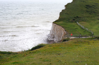 Scenic view of sea