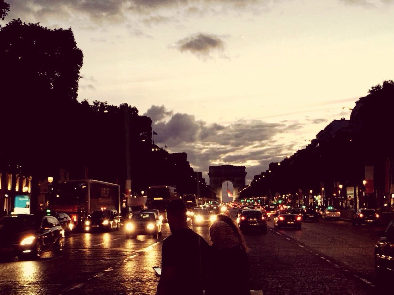 Paris, arco del triunfo