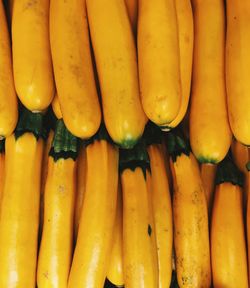 Close-up of yellow for sale at market stall