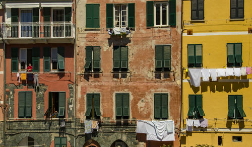 Full frame shot of residential building