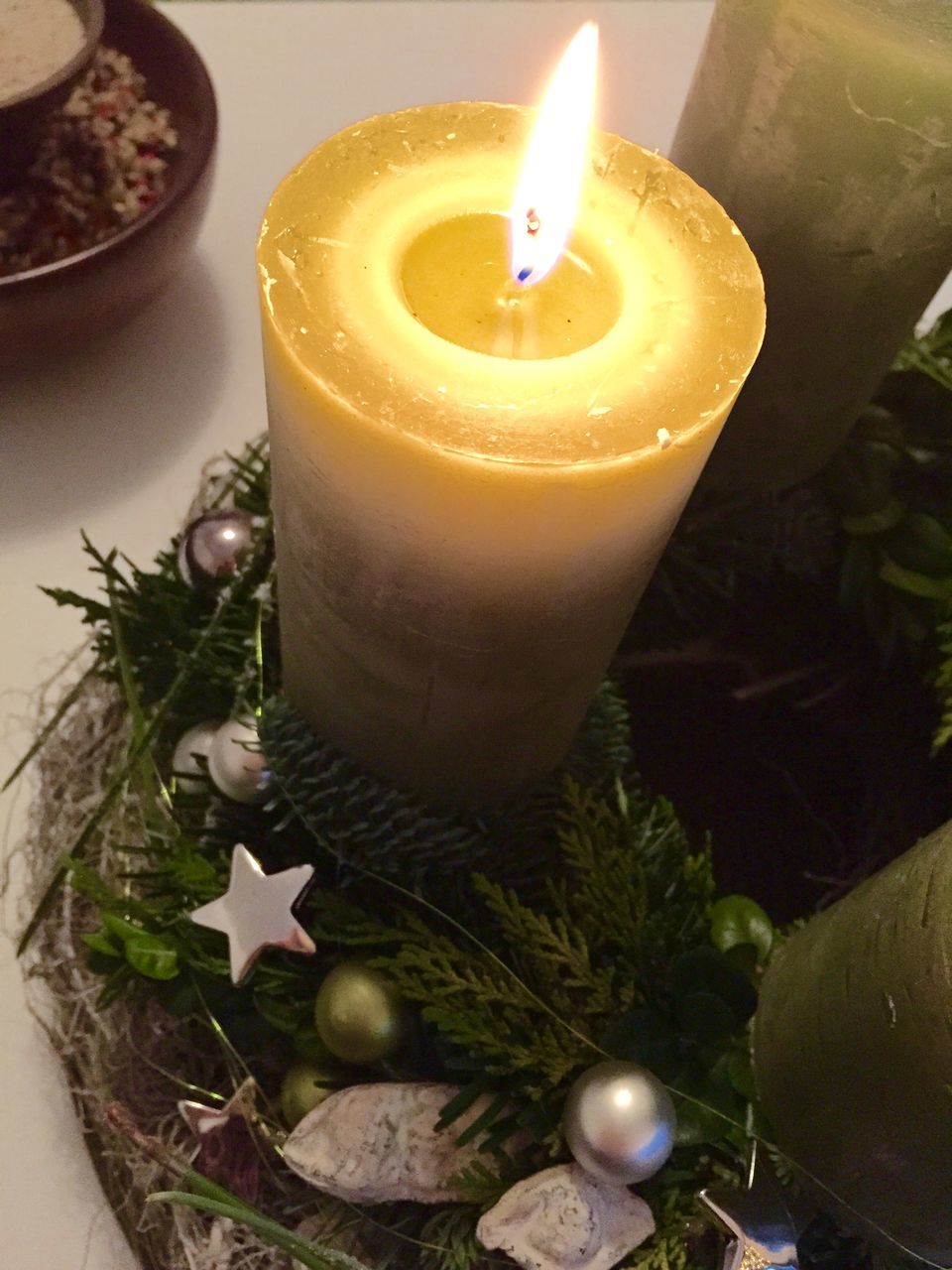 burning, flame, candle, fire - natural phenomenon, heat - temperature, close-up, food and drink, indoors, glowing, lit, high angle view, drink, still life, fire, illuminated, table, freshness, no people, candlelight, decoration