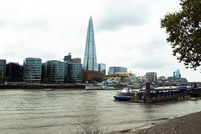 View of city at waterfront