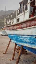 Boat in sea