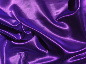 Full frame shot of purple fabric