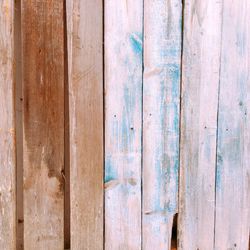 Full frame shot of weathered wooden wall
