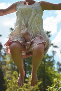 Close-up of young woman