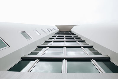 Low angle view of modern building