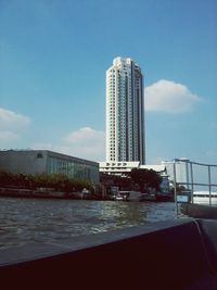 Modern buildings in city