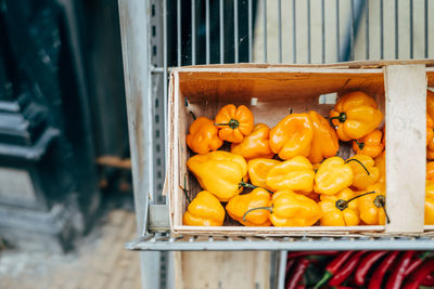 Close-up of orange fruit