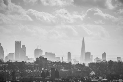 Cityscape against sky