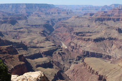 High angle view of landscape