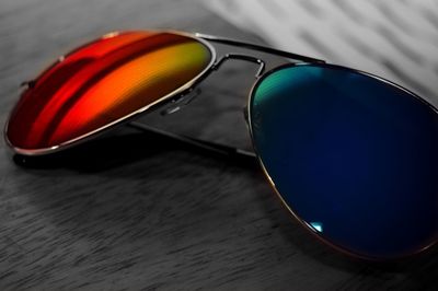 Close-up of sunglasses
