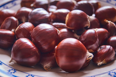 Close-up of fruits in container