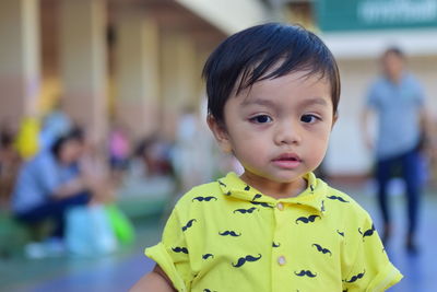 Portrait of cute boy