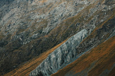 Scenic view of mountain range