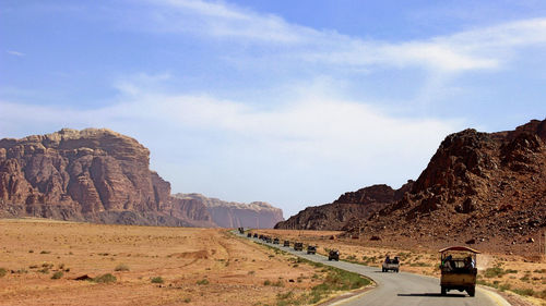 Panoramic view of landscape against sky