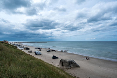 Ww2 coastal battery løkken-north, denmark