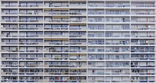 Full frame shot of apartment building