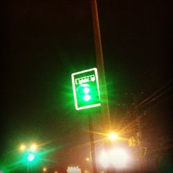 illuminated