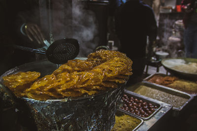 Close-up of food in container