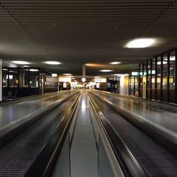 Railroad station platform