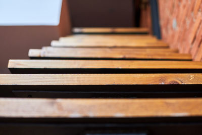 Low angle view of steps