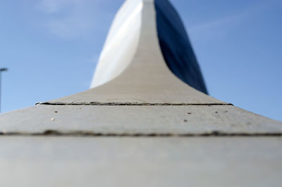 Close-up low angle view of built structure