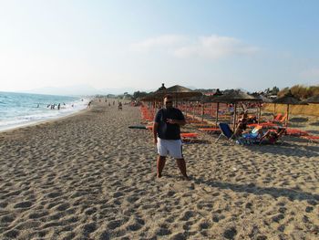 People on beach