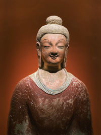 Close-up of statue
