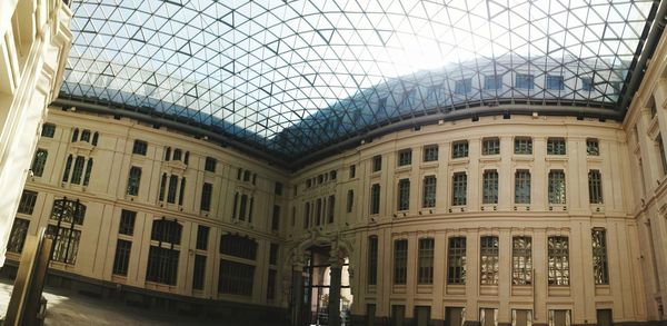 Low angle view of building against sky