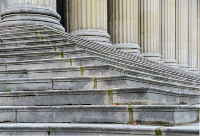 Low angle view of staircase of building