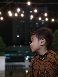 Close-up of boy