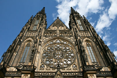 Low angle view of church