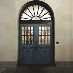 Entrance of building