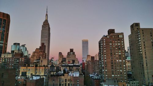 Skyscrapers in city