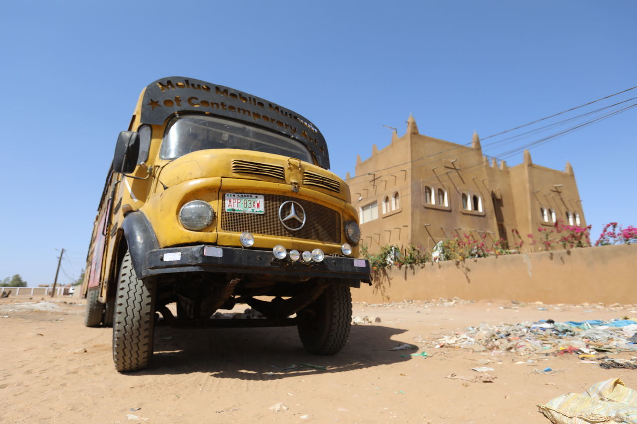 VIEW OF CAR ON ROAD