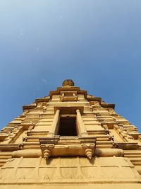 Low angle view of building against sky