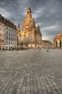 View of historic building against sky