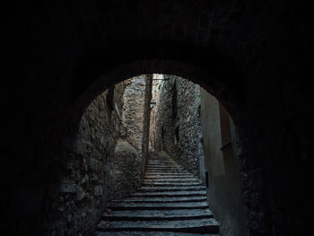 Staircase in old building