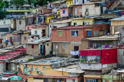 Residential buildings in city