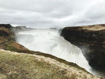 Icelandic waterfall