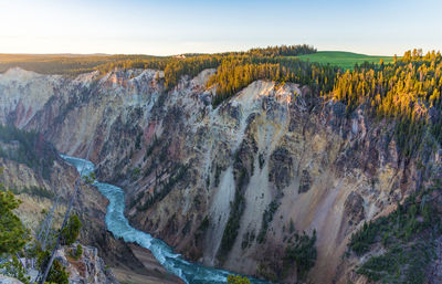 Panoramic view of landscape against sky
