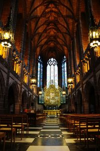 Interior of cathedral