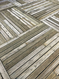 Full frame shot of table