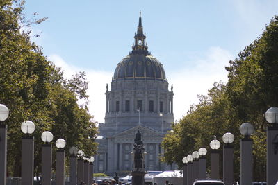 View of building against sky