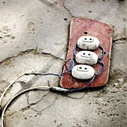 Close-up of rusty metal