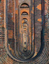 Ouse valley viaduct, balcombe is 450 metres long, 29 metres tall and contains 37 supports