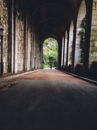 Archway in corridor