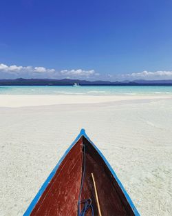 Scenic view of sea against sky in misool raja ampat island indonesia 